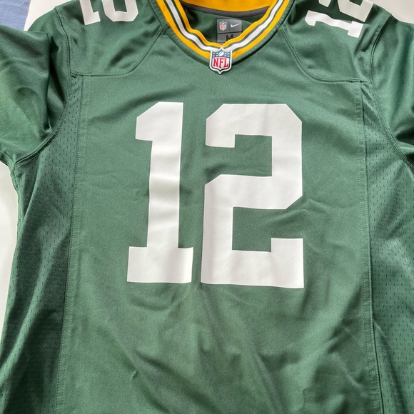 On Field Nike Aaron Rodgers jersey size medium